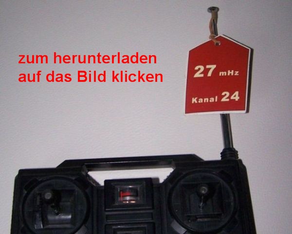 herunterladen/download Antennenanhnger selbst machen